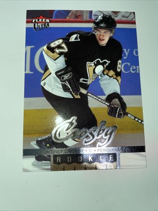 2005 06 Fleer Ultra Sidney Crosby 251 Rc Rookie Card