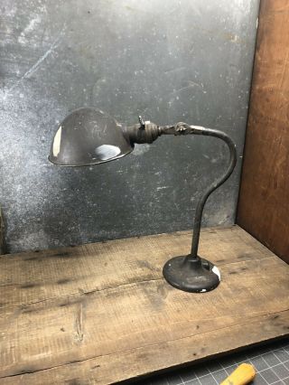 O.  C.  White Industrial Era Desk Lamp Machine Age Lighting Vintage 2