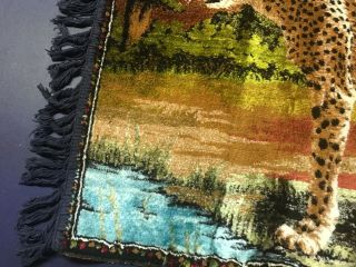 VINTAGE VELVET WALL HANGING TAPESTRY 40 by 20 inches 2