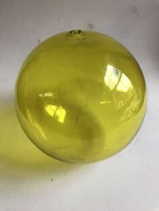 Antique Glass Target Ball From Boston Area Trap Shooting