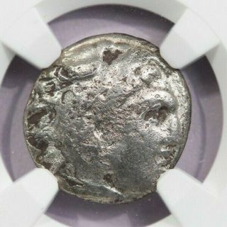 336 - 323 Bc Kingdom Of Macedon Ar Drachm Alexander Iii Ngc Vg B - 12