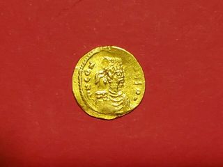 Ancient Byzantine Gold Coin Constans Ii - 641 - 668 Ad.  Semissis - Coin
