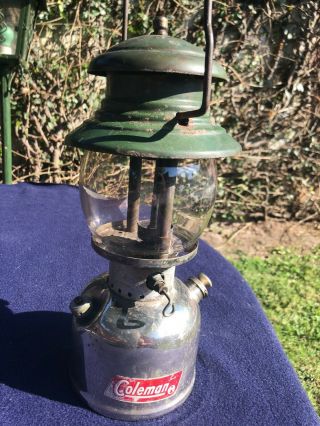 Antique Vintage COLEMAN 249 D Lantern 6