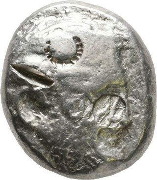 LANZ PHOENICIA ARADOS STATER DEITY GALLEY ROWERS WAVES SILVER GREEK §RO1293 2