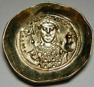 Byzantine Empire Michael Vii Ducas El Histamenon (1071 - 1078) Gxf (sear:1868)