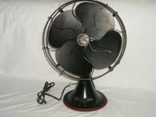 Vintage Emerson Oscillating Electric Fan 19  Model 77646 Ak 22 1/2lbs