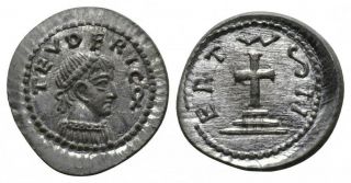 Merowinger Münze Möglicherweise Trier – Sogenannte Beckersche Prägung Um 1800