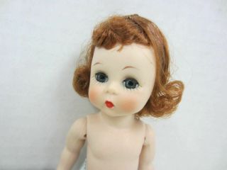 Vintage Madame Alexander - Kin 400 WENDY Basic Doll Auburn Hair w/Box Near 2