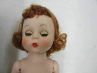 Vintage Madame Alexander - Kin 400 WENDY Basic Doll Auburn Hair w/Box Near 4