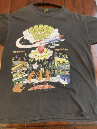 Vintage Green Day Dookie Tour T - Shirt Xl