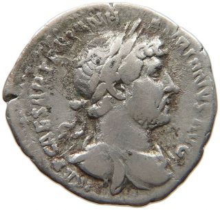 Rome Empire Denar Hadrian Pm Tr P Cos Iii Roma Seated T110 301