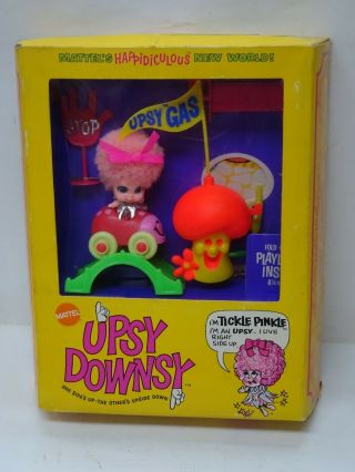 Mattel 1969 Upsy Downsy Tinkle Pinkle Playset W/board Rare