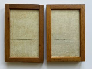 2 Antique Eastman Contact Printing Frame 4 5/8 X 6 7/8 For 3 - 1/2” X 5 3/4 " Photo