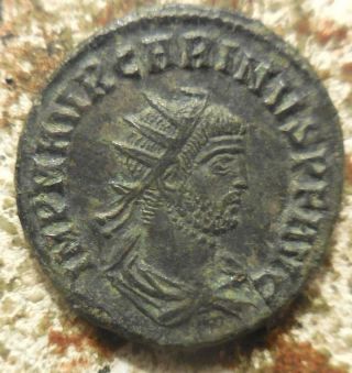 Ef For Type Carinus,  As Caesar Antoninianus Xxi = 20 Parts Bronze 1 Part Silver