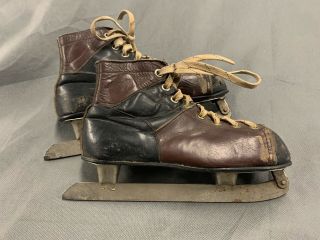 Antique Bauer Youth Hockey Skates