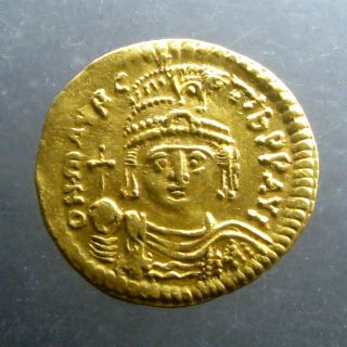 Maurice Tiberius Gold Solidus_byzantine Empire_successful General