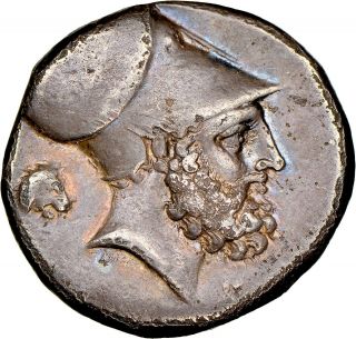 Lucania,  Metapontum,  Ar Silver Stater,  340 - 330 Bc Ngc Grade Xf