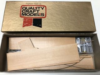 Vintage Quality Craft Models Kit 326 Weyerhaeuser All Door Box Car Unbuilt Nos