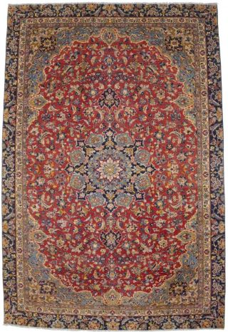 8x12 Handmade Antique Floral Classic Red Vintage Oriental Rug Carpet 7 