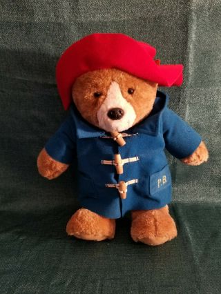 Classic Paddington Bear M&s Plush Toy In
