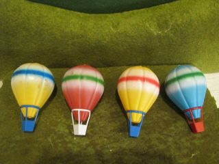 Ho Train,  Hot Air Balloons (plastic) For Ho Train Layouts
