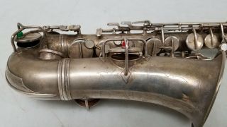 Antique Conn Alto Saxophone 1914 w/Original Case 3