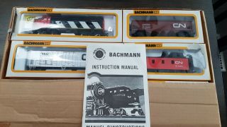 Vintage Bachmann / DMA HO Electric Train CN Hustler 9 3