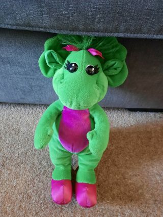 Vintage Barney The Dinosaur Friend Baby Bop Soft Plush Toy 1990s Rare