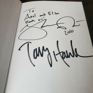 Rare One Of A Kind Book Signed By Tony Hawk,  Shaun White,  Andy Macdonald,  & More