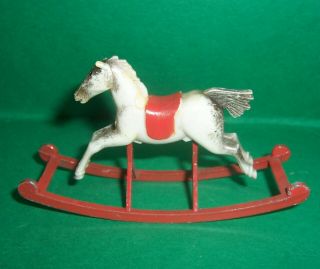 Vintage Dolls House Triang Spot On Rocking Horse 1960 