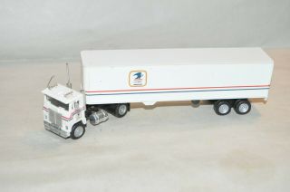 Ho Scale Con - Cor Herpa Usps Us Mail White Freightliner Tractor 40 
