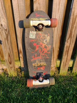 Vintage Powell Peralta Lance Mountain 80’s Skateboard.  Bones Brigade