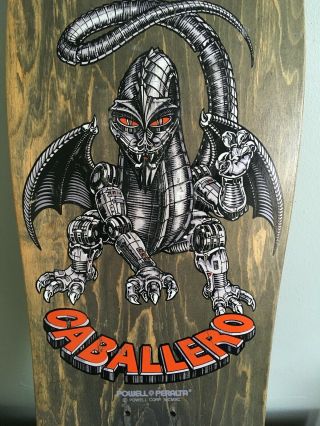 Powell Peralta Steve Caballero Mechanical Dragon skateboard (vintage) - RELIST 4