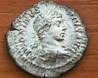 Roman Empire - Caracalla 196 - 217 Ad Ar Denarius Ancient Roman Coin