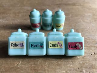 Sylvanian Families Village Store Shop Spares Calico Critters Vintage Candy Jars