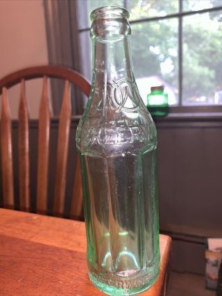 Cheerwine Soda Bottle Cheerwine Bottling Co.  Danville Va (antique) Green