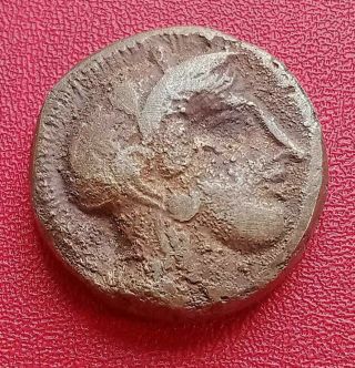 Ancient Greek Athens Attica Owl Silver Ar Tetradrachm Coin 14,  2 G