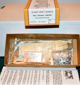 P&le Standard Caboose Gloor Craft Models 3110 Ho Scale My10.  27