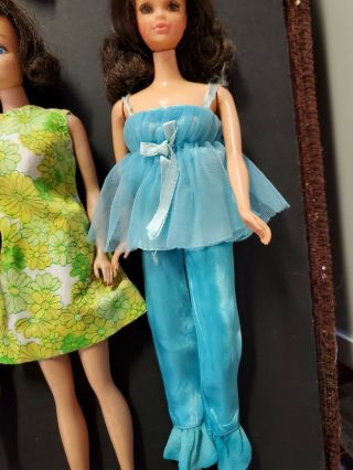 Vintage Barbie MOD Francie HTF Sears Exclusive ORANGE COAT & MOD CLOTHING 6