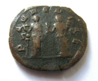 Sesterz of Trajanus Decius Rv.  two Pannoniae standing facing 2