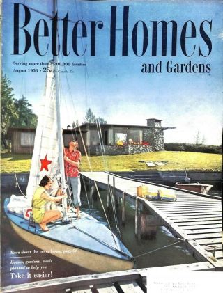 Better Homes And Gardens,  August 1953