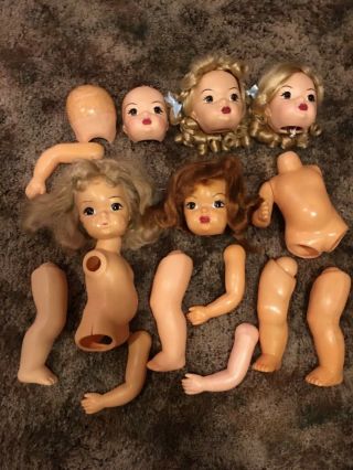 Vintage Terri Lee Doll Parts Tlc
