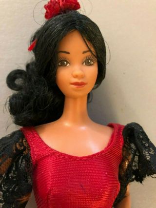1982 Spanish Barbie Doll Of The World Dotw Outfit 80 