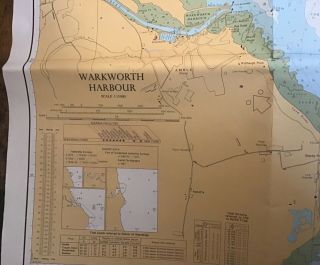 Vintage Admiralty Chart (1991) Harbours East Coast of England - 1627 - Sunderland 3