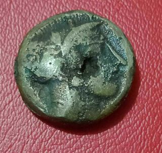 Ancient Greek Athens Attica Owl Bronze Ar Tetradrachm Coin 14,  2 G
