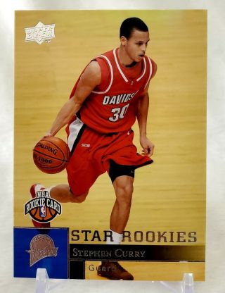 2009 - 10 Stephen Curry Upper Deck Rc 234 Warriors Rookie Card