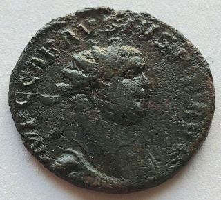 Portrait Ae Antoninianus Of Carausius,  Pax Avg London
