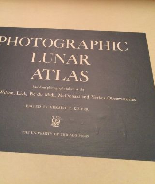 Photographic Lunar Atlas 1960,  Moon Photos (230 Images) 6