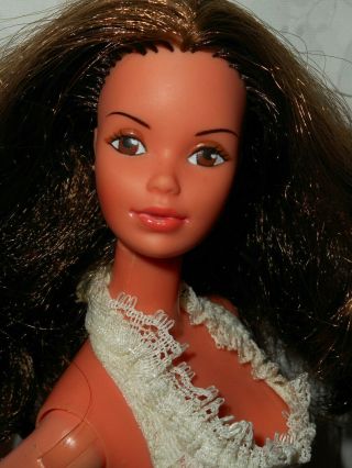 Vintage Barbie Htf Fashion Photo Pj Doll Steffie Face In Best Buy 7746 Jumpsuit