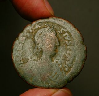 B29 - 06 Byzantine Anastasius I,  491 - 518ad.  Æ Follis Constantinople